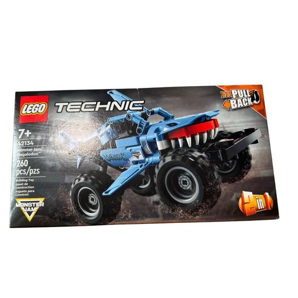 LEGO Monster Jam Megalodon MEGA (42134); 247 Pcs; NEW in BOX! Ages 7+ - Picture 1 of 6